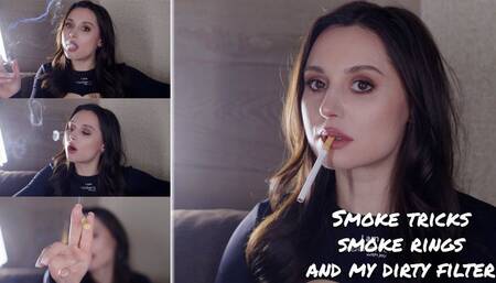 Smoke tricks, smoke rings and my dirty filter