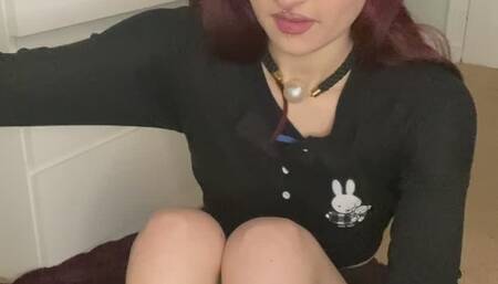 A boring morning turns into a full day of bondage