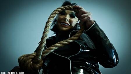 Masked Bitch Part 8 - suffering in his cell *MOV*