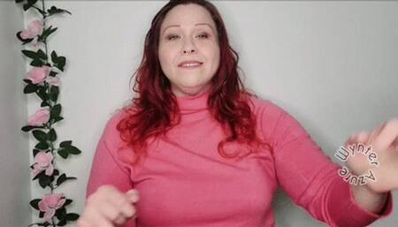 Step-Auntie Wynter Lets You Jerk to Her Soft Pink Sweater- and Breast Feed from Her Full Breasts! (ID # 1837 HD 1080rez)