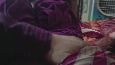 Pinky Bhabhi got fucked naked on the bed at night