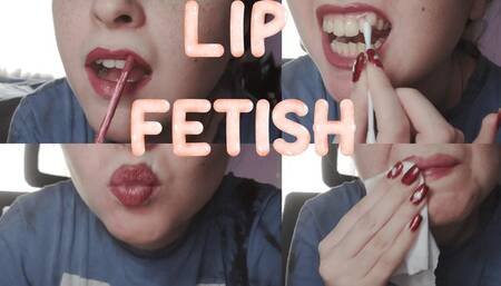 Lip fetish