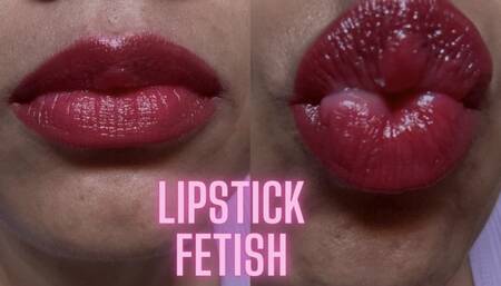 Lipstick fetish