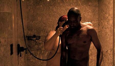 Shower Stroke and Panty Sniffing W/ Rebelrockerxxx