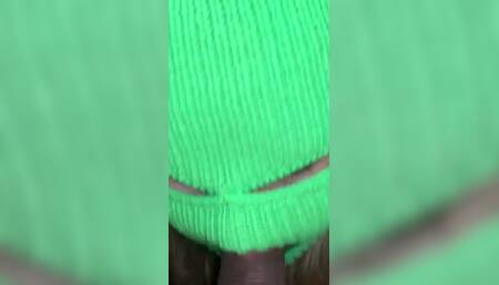 My Friend's Stepmom Sneaks Out at Night to Play with My Cock. Real Homemade Blowjob 1