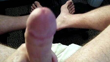 Fat Cock and Foot Fun Hairyartist