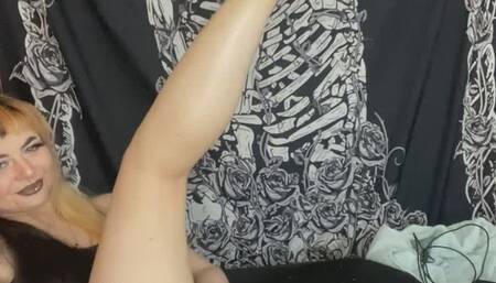 Full body moisturising before my camshow