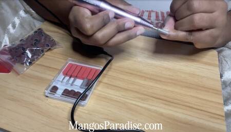 Perfect Press-On Manicure : Nail and Hand Fetish