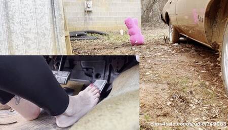 Sending a pink bunny head over heels! HARD REVVING!