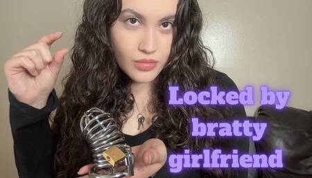 Locked by bratty gf