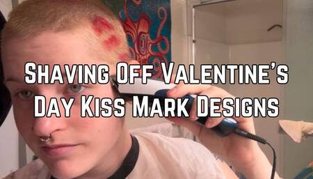 Phoenix Bates Shaves Off Valentine's Day Designs From Buzzcut 4k HD - Head Shaving - Short Hair - Electric Clippers - Shaved Heads - Shaving