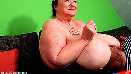 Maja meets Sharon Part 70 - The Joy of an Intense Big Boobs Massage (Clip No 2296 - wmv version)