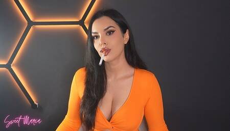 A juicy smoking fetish interview answering all new questions | Sweet Maria