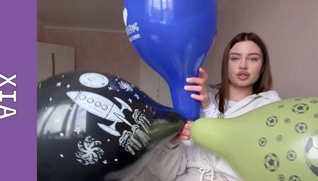 Cigarettes and balloons