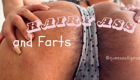Enjoy My HAIRY Ass and Farts