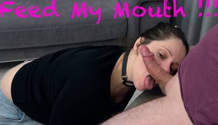 Choker, Black Sweater N Jeans (Fetish Blowjob): Feed Me All of Your Cum