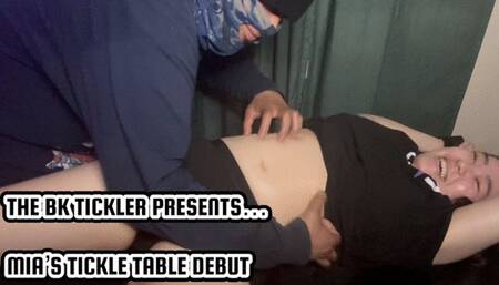 MIA’S TICKLE TABLE DEBUT