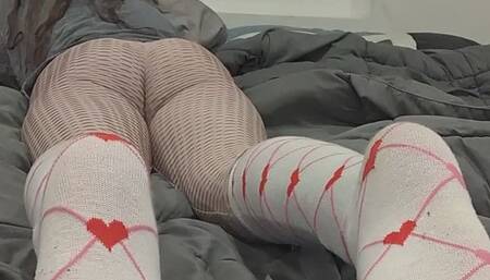 Flexing My Ass For You in Sweaty Socks