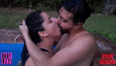 I Secretly Fuck My Sister-in-law in the Pool at a Family Reunion Ft Babyluna939 Part 1