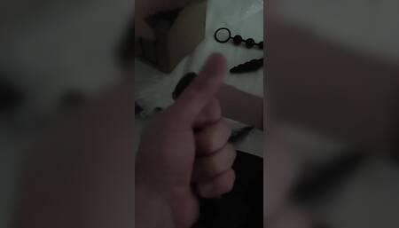 POV: I Try New Toys with My Friend and He Cums Inside a Pussy