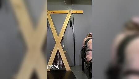 Nichole Thorne Double Domme Thigh & Judicial Caning