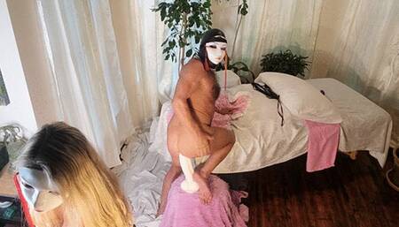 Miracle and Gemini tag team Mare Stuts hungry ass