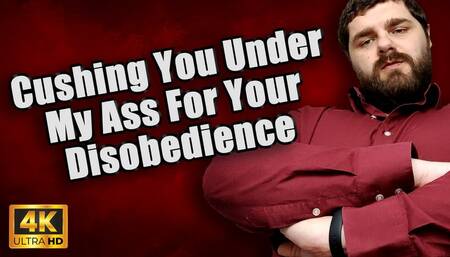 KingMarti: Crushing You Under My Ass For Your Disobediance 4k UHD