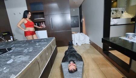 GASSY PRINCESS PUNISHING SLAVE