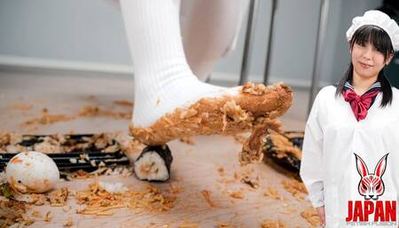 School Lunch Mess - MISAKI OKINA’s Playful Food Crush