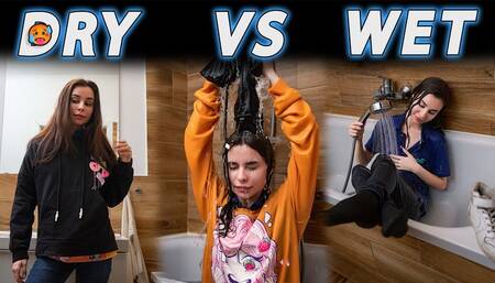 Stunning multi-layered wetlook with sexy girlfriend