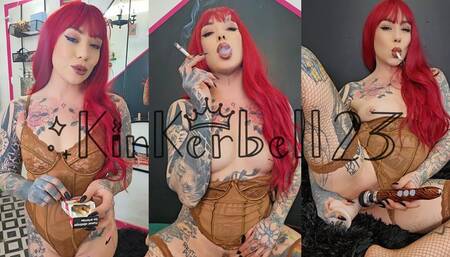 You're my boyfriend so ill ride you as I chainsmoke, making sure we both orgasm! - kinkerbell23