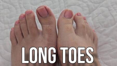 Long Toes fetish