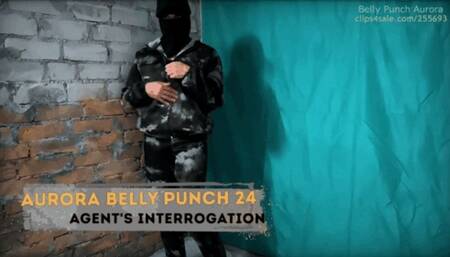 Aurora belly punch 24 - Agent's Interrogation