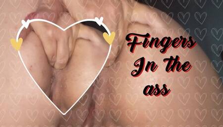 Fingers in the ass
