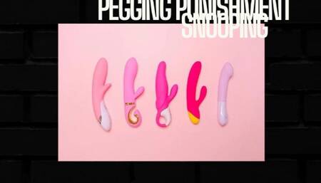 Pegging Punishment For Snooping Through Wife-Mommy Panty Drawers