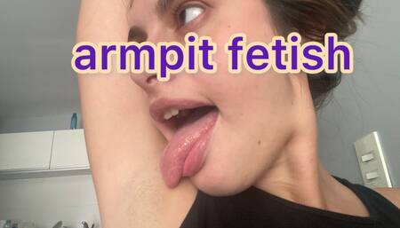 licking armpits