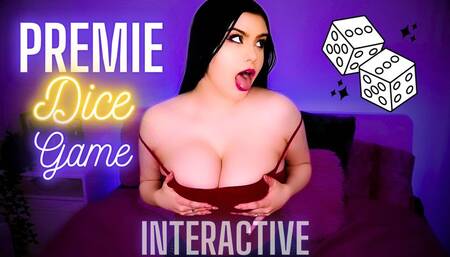 Interactive Premie Dice Game (SIX DIFFERENT OUTCOMES) - Premature Ejaculation, JOI Games, Cock Tease, Ass Worship, Tit Worship, Multiple Orgasms, Cum Countdown