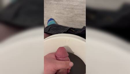 Cumming While on the Toilet
