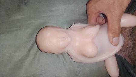 Sexy Girl Squirts Cum in the Ass