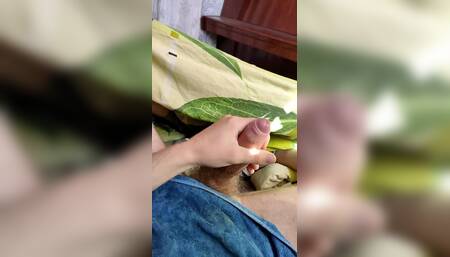 I Caress My Wet Cock
