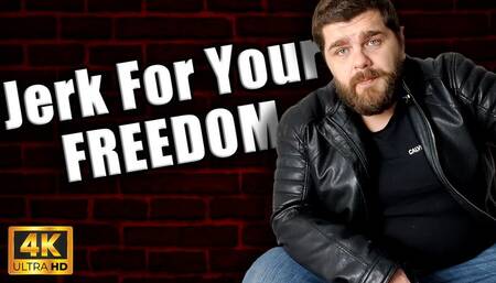 KingMarti: Jerk For Your Freedom With Cum Eating Instruction 4k UHD