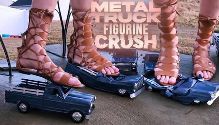 Size 18's Crush Metal Truck Figurines UHD