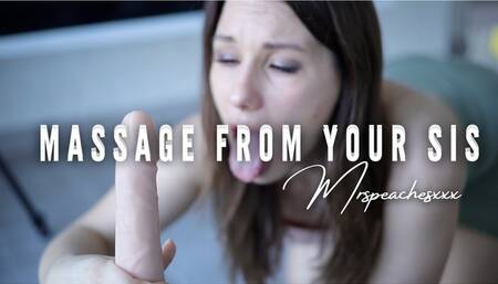 Massage from your step stsister