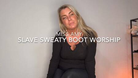 Slave Sweaty Boot Worship