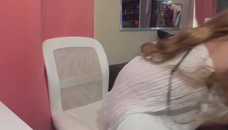 BallGag nipple-clamps squirter dripping wet!