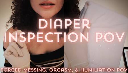 Diapered, Regressed, and Made to Mess POV