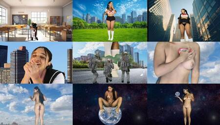 student becomes giant (bigger than planet Earth)