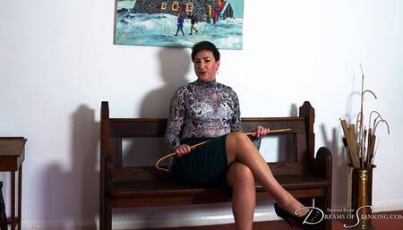 The Unconventional School Inspector - Pandora Blake, cane, pencil skirt, British