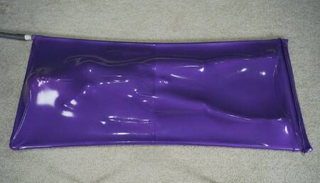 New purple vacuum bed with vibro