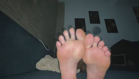 sweaty feet